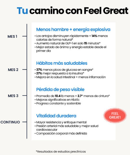 Feel Great 3 Meses