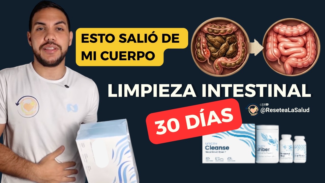 Limpieza intestinal 30 días — esto salió de mi cuerpo